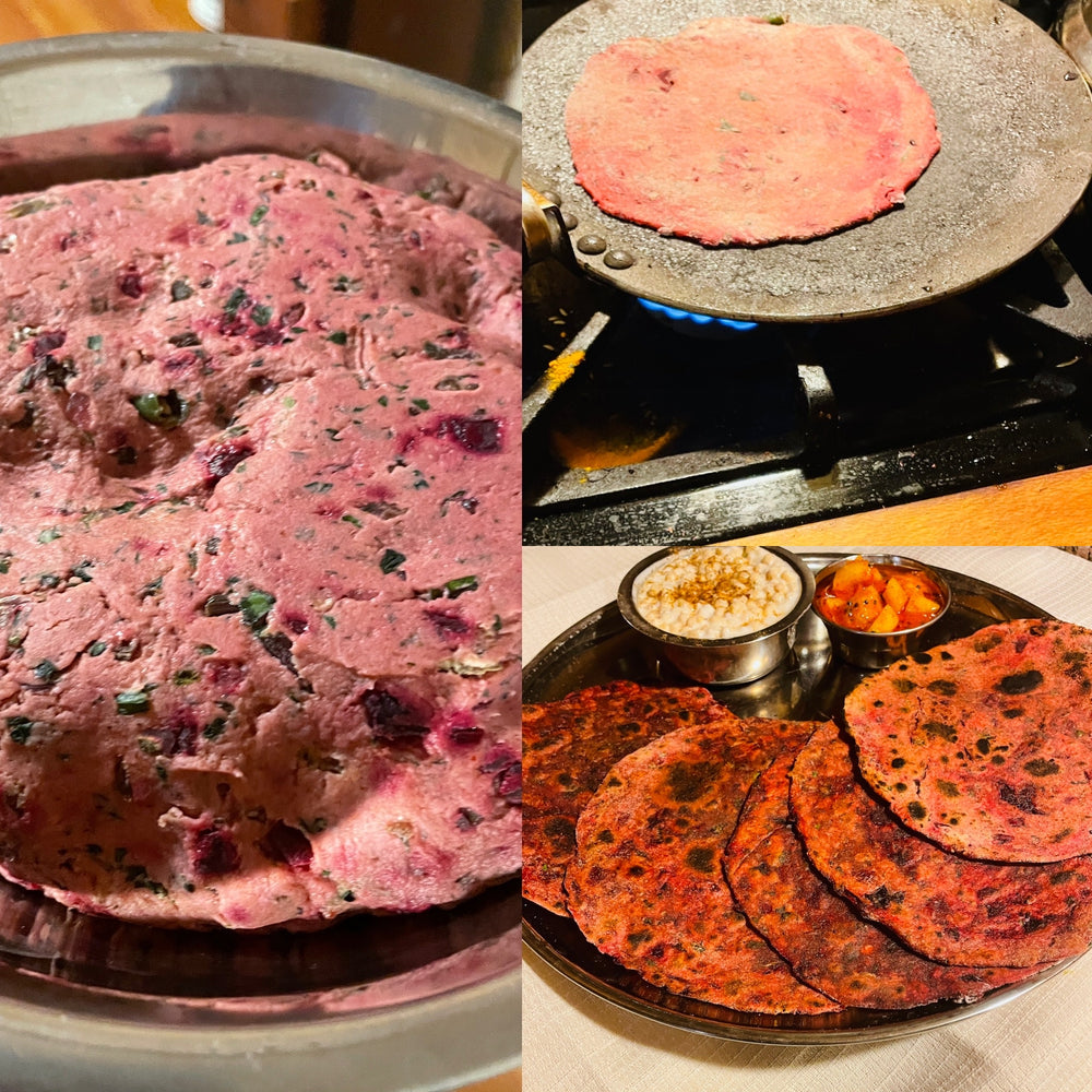 Beetroot Paratha