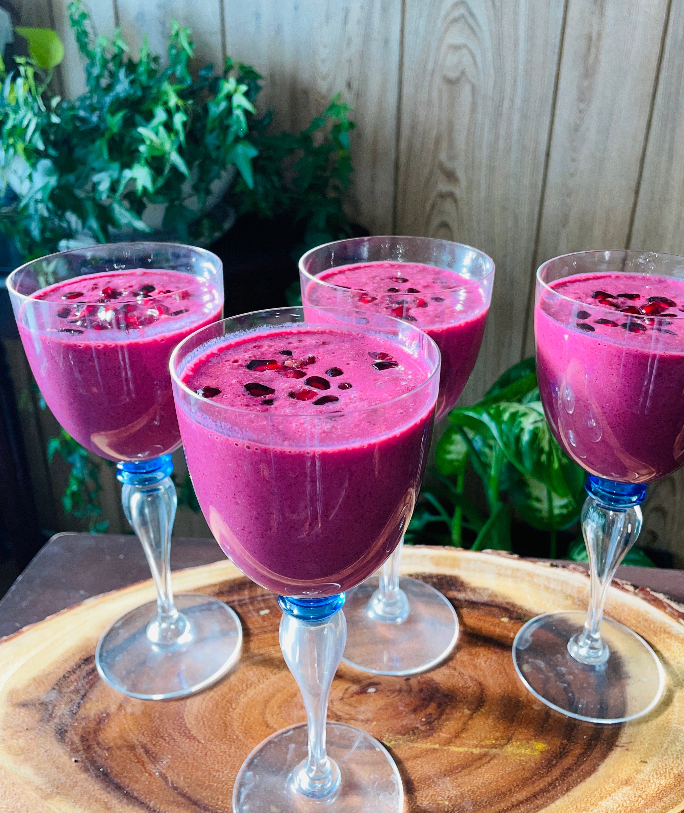 Detox Pomegranate Smoothie 