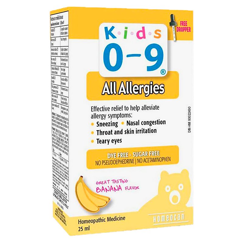 Kids 0-9 Allergy Oral Solution Banana Flavour