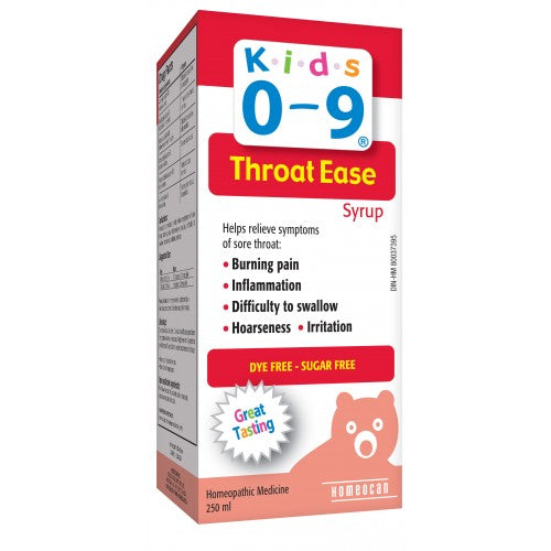 Kids 0-9 Throat Ease Syrup