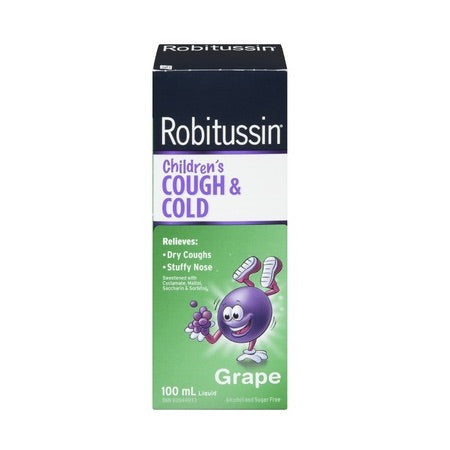 Robitussin Children's Cough & Cold Grape Flavor