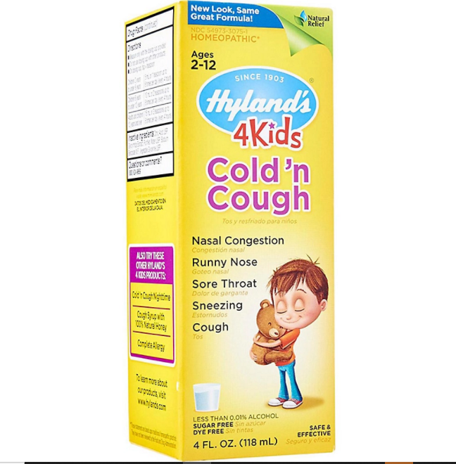 Hyland's 4 Kids Cold n' Cough Syrup