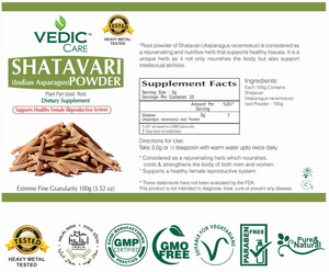 
                  
                    Load image into Gallery viewer, Vedic Shatavari Powder
                  
                