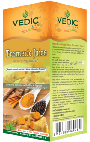 
                  
                    Load image into Gallery viewer, Vedic Turmeric Juice
                  
                